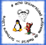 echo Universidad Autónoma de Madrid >> Software_Libre