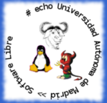 echo Universidad Aut&oacute;noma de Madrid >> Software_Libre